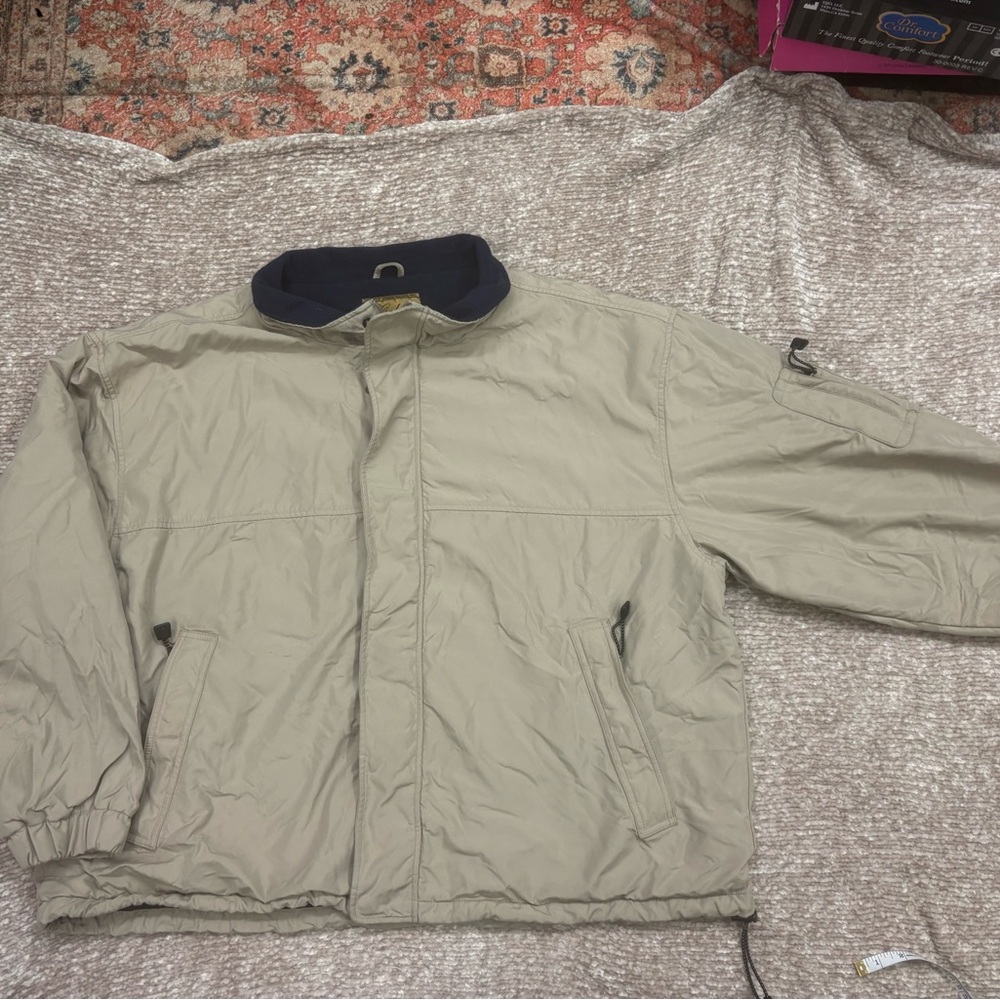 Men's Beige Performance Coat